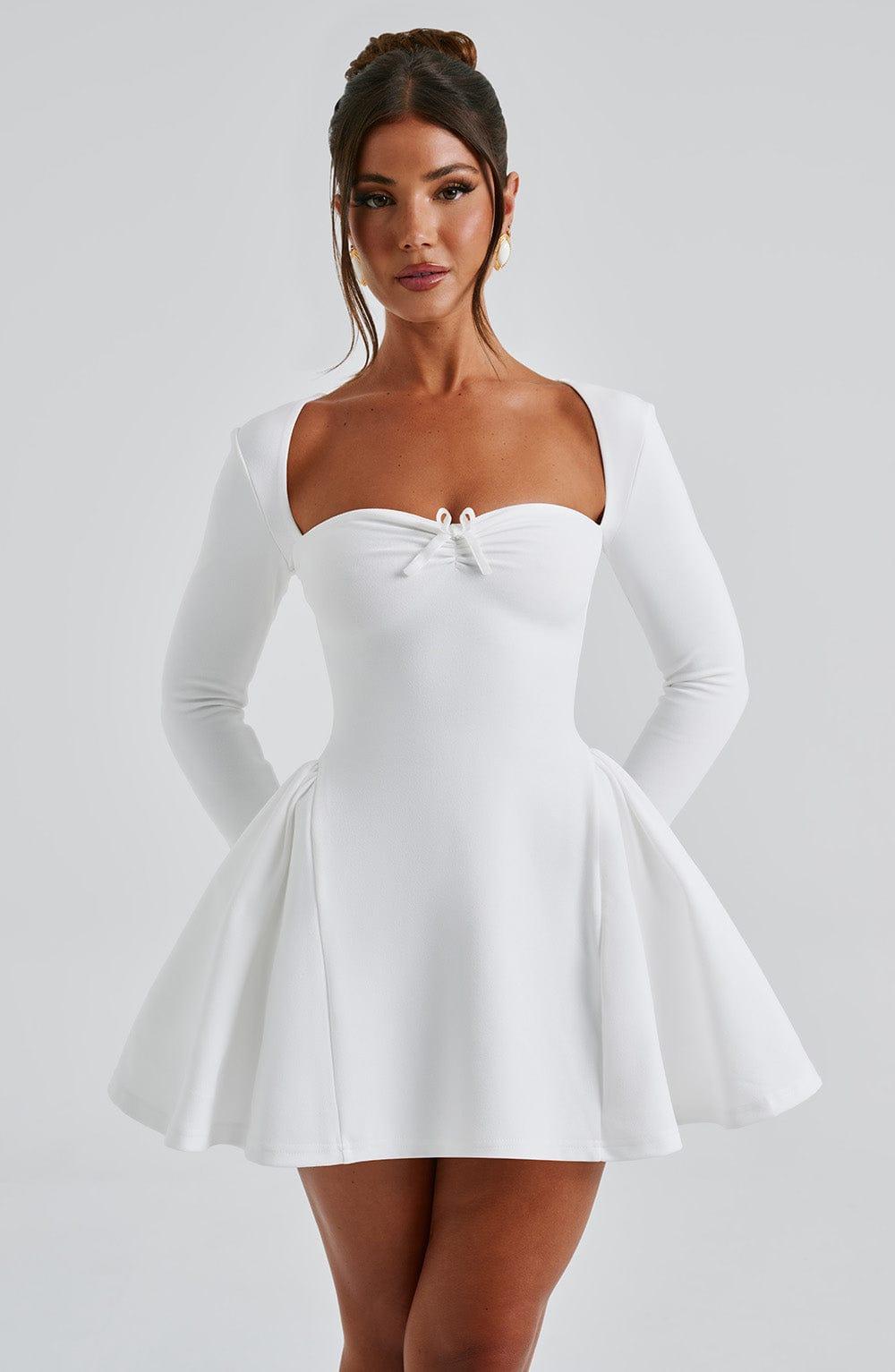 Megan Mini Dress - Ivory Product Image