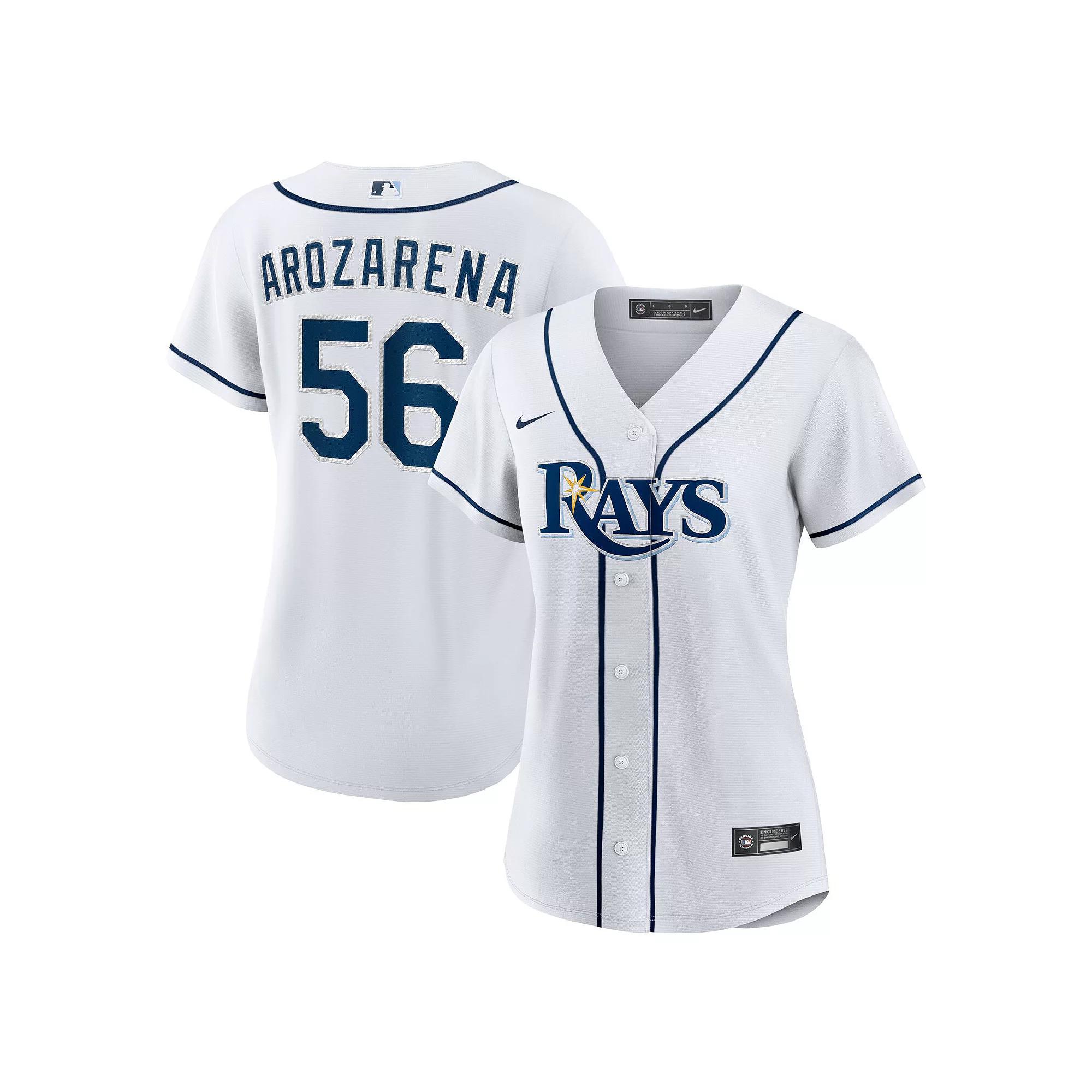 Women's Nike Randy Arozarena White Tampa Bay Rays Home Replica Player Jersey, Size: Medium Product Image