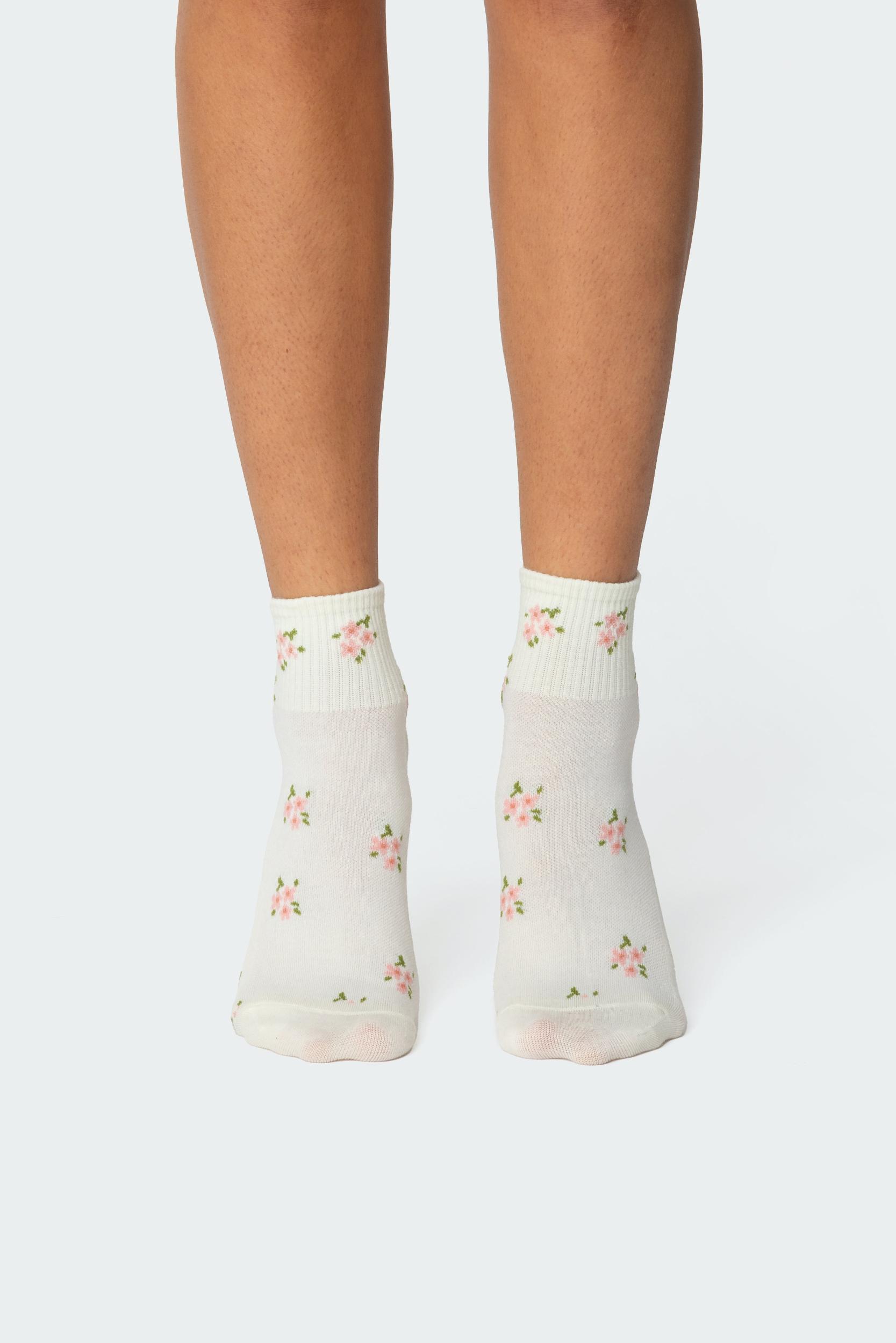 Floral Socks Product Image