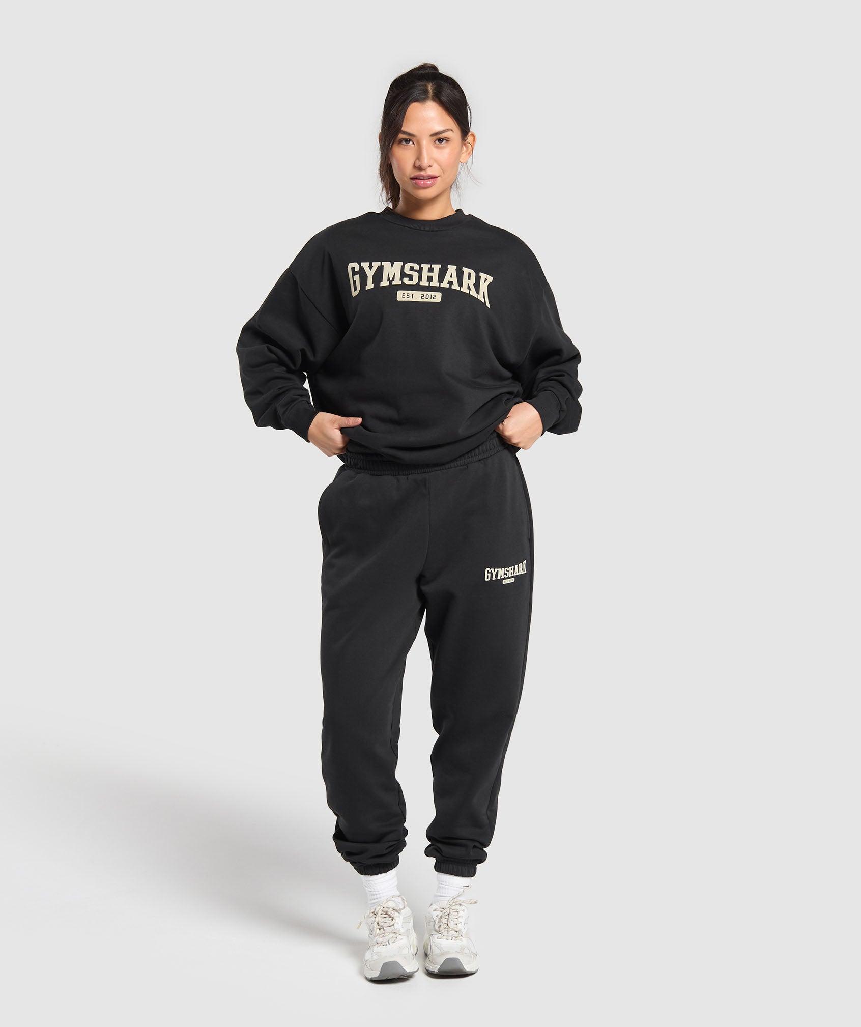 Collegiate Lifestyle Oversized Sweatshirt Product Image