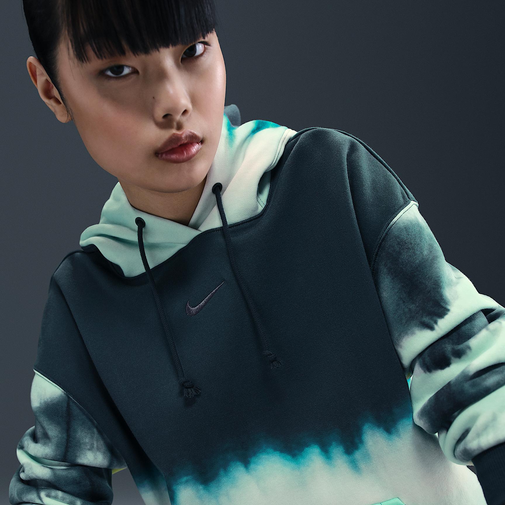 Nike Sportswear Phoenix Fleece x NorBlack NorWhite Women's Oversized Printed Pullover Hoodie Product Image
