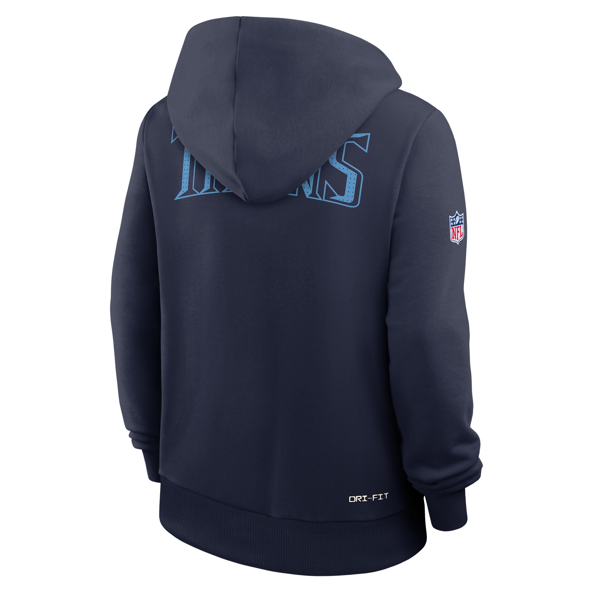 Carolina Panthers Sideline Nike Women's Dri-FIT NFL Pullover Hoodie Product Image
