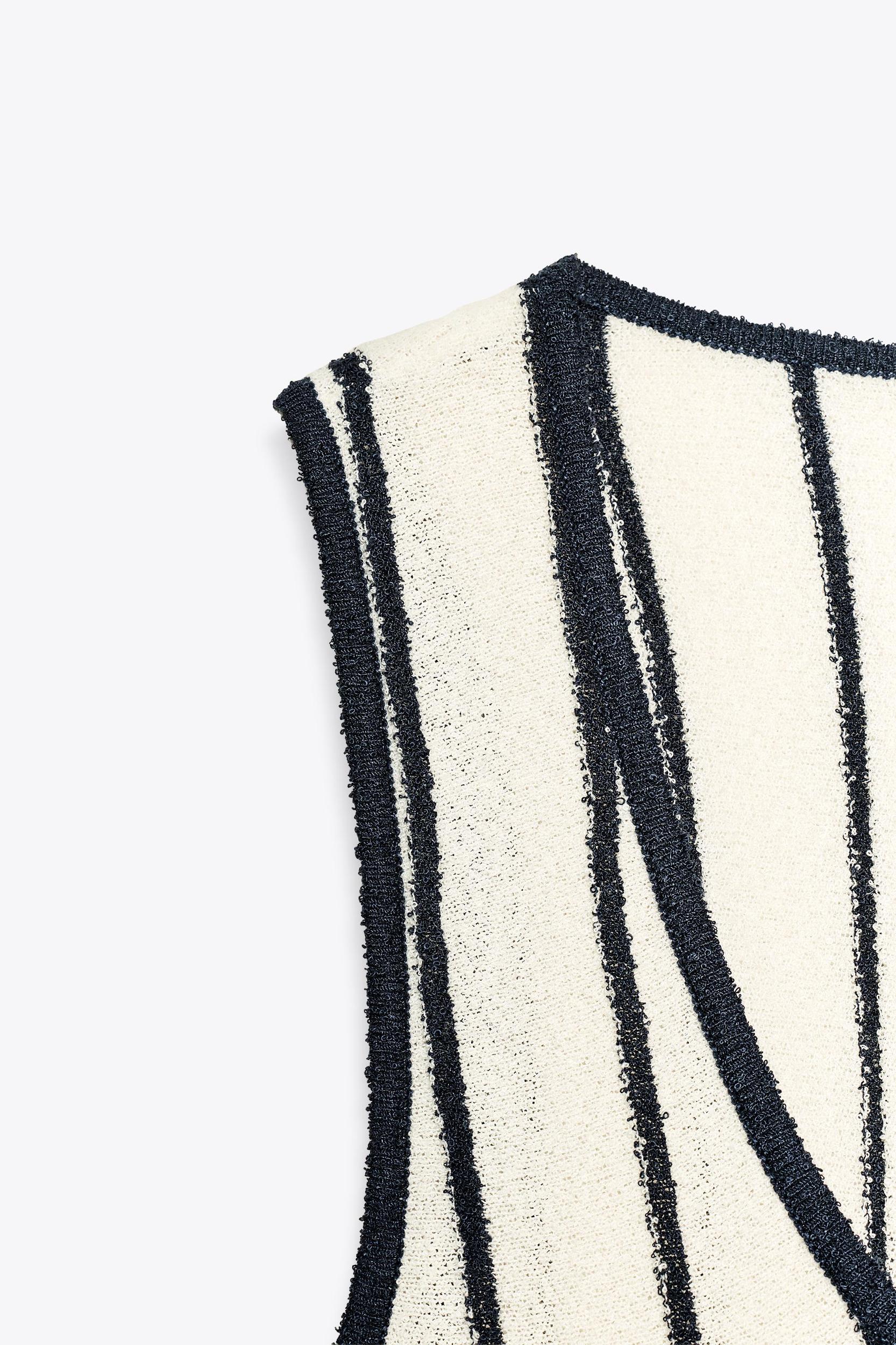 CUT-OUT KNIT MIDI DRESS Product Image