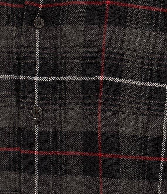 Cremieux Blue Label Chamonix Collection Plaid Moleskin Long Sleeve Woven Shirt Product Image