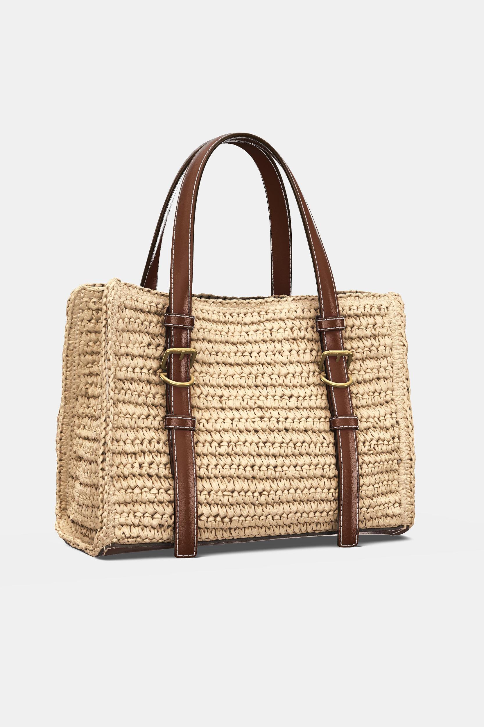 WOVEN MINI TOTE BAG Product Image