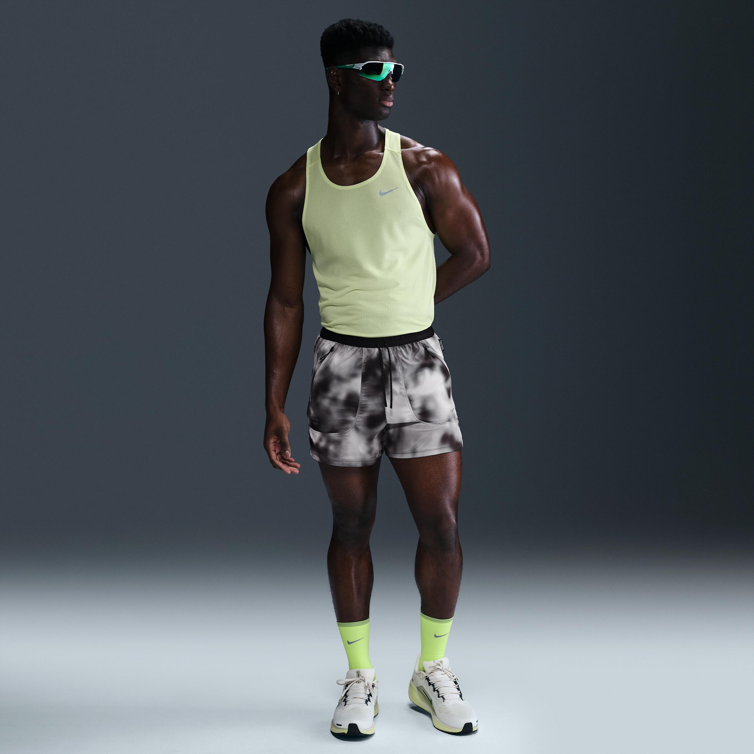 Nike Mens Running Division Breathe Dri-FIT ADV 4 Brief-Lined Running Shorts | HJ4150-010 Product Image