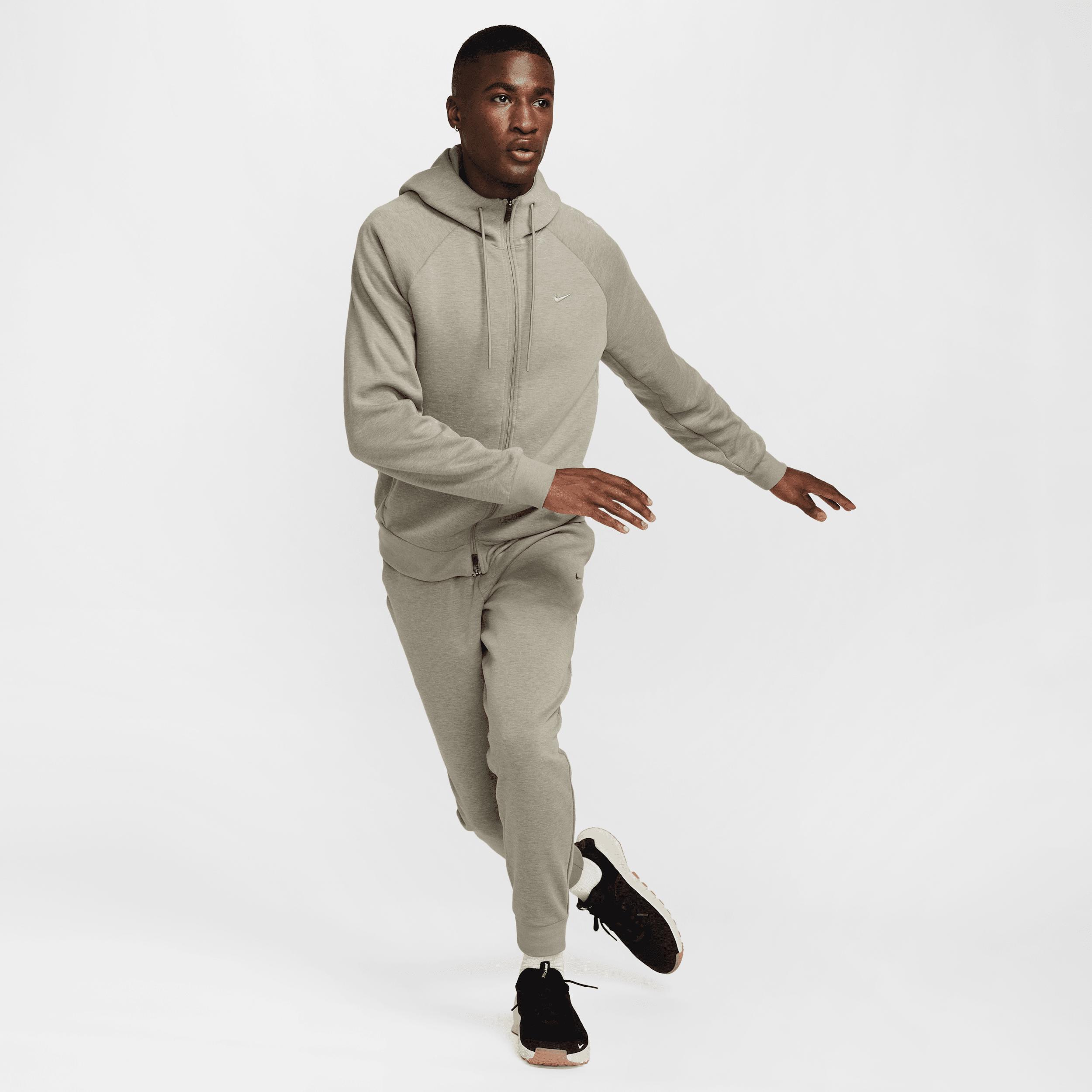 Nike Mens Primary Fleece Dri-FIT UV Full-Zip Performance Hoodie | FZ0967-320 Product Image