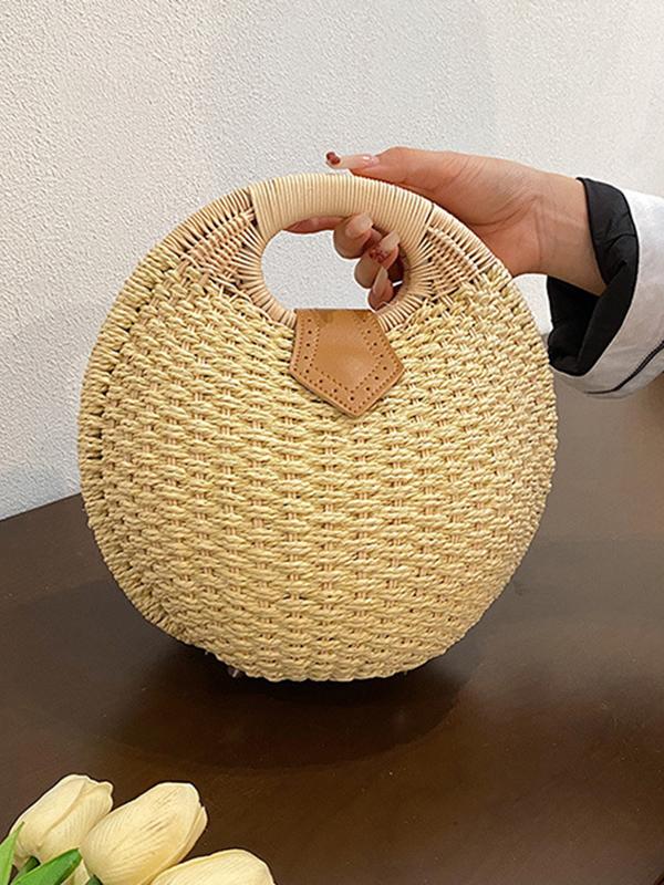 Geometric Woven Handbags Product Image
