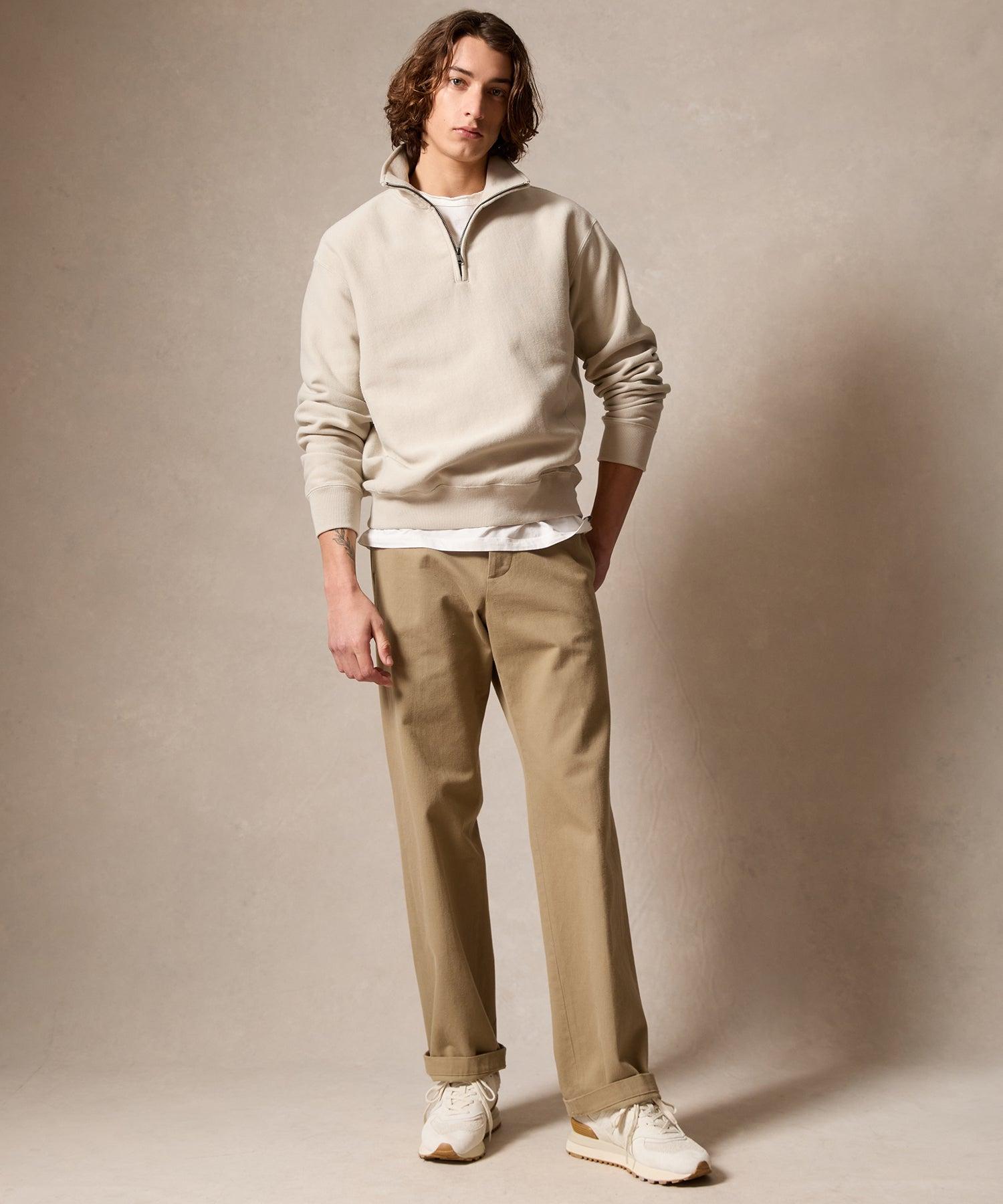 Fleece Quarter-Zip Sweatshirt Product Image