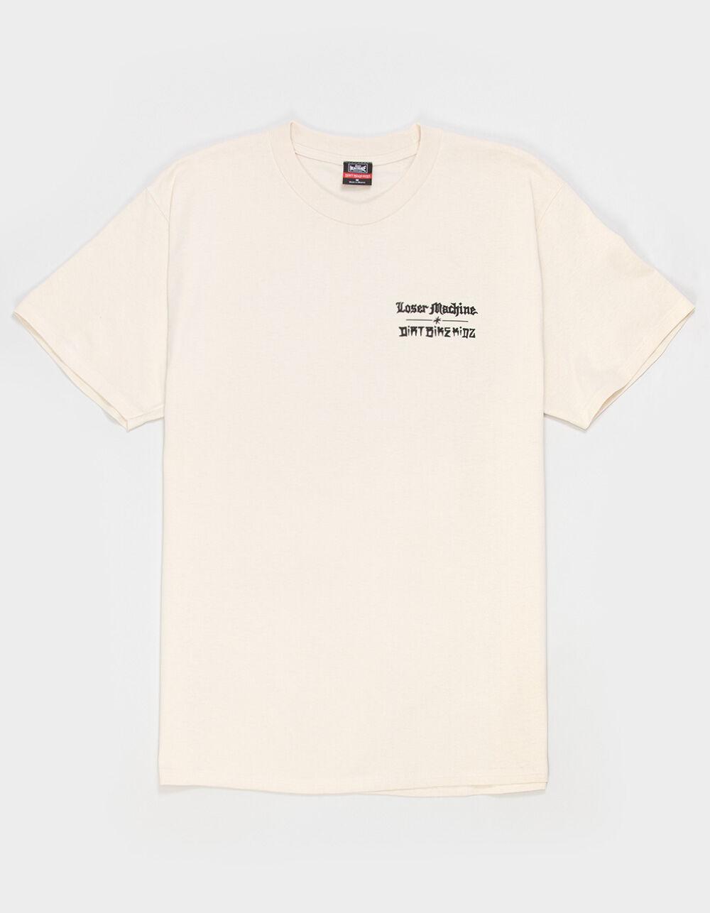LOSER MACHINE 8 Ballerz Mens Tee - CREAM Product Image
