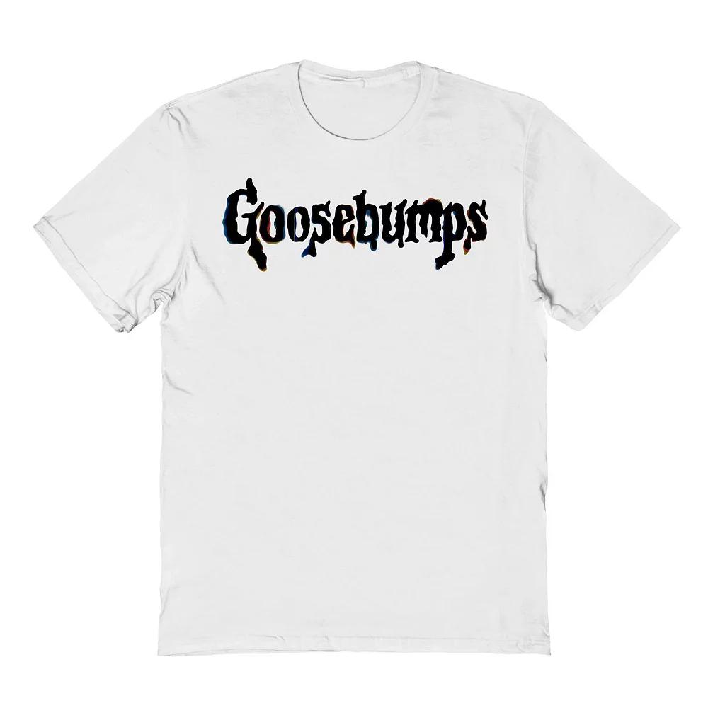 Men's Goosebumps Colour Trail Graphic Tee, Size: XXL, White Product Image