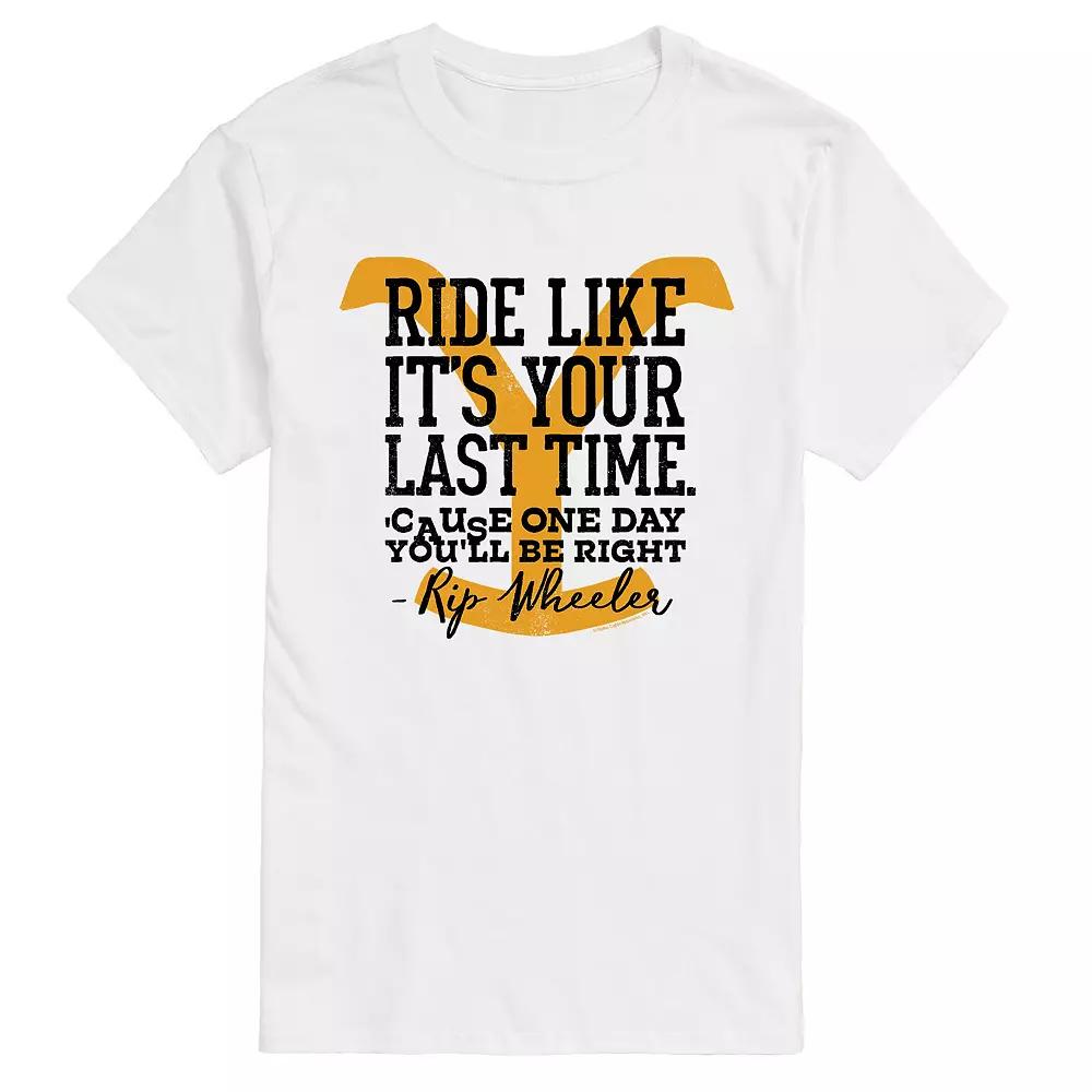 Big & Tall Yellowstone Last Time Tee, Men's,  Product Image