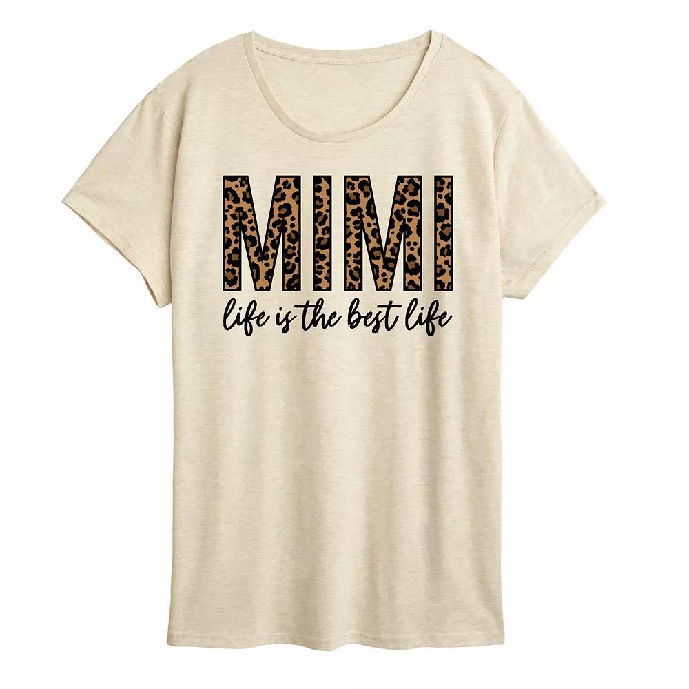 Women's Mimi Life Is The Best Life Graphic Tee,  Product Image