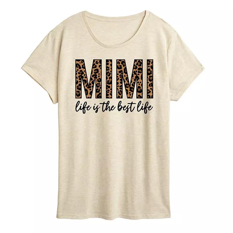 Women's Mimi Life Is The Best Life Graphic Tee,  Product Image