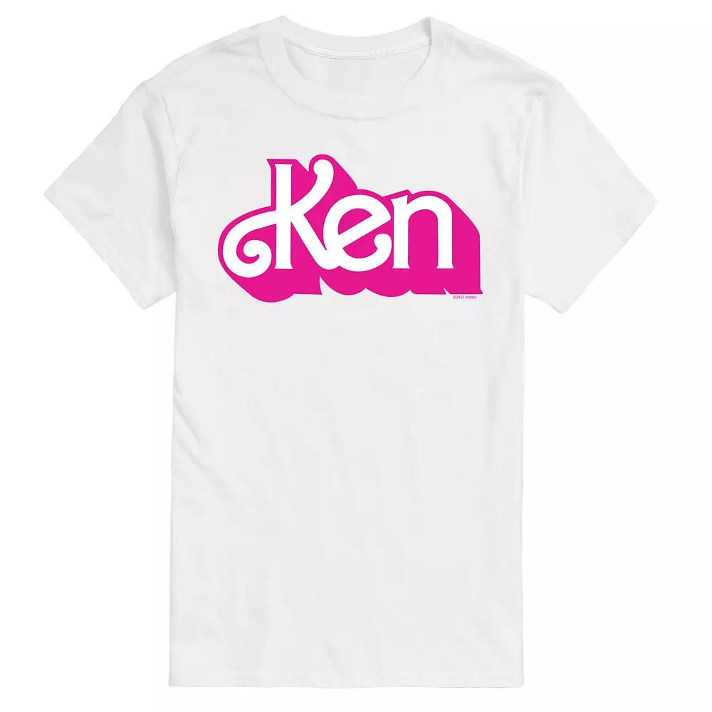 Big & Tall Barbie® Ken Logo Graphic Tee, Men's,  Product Image