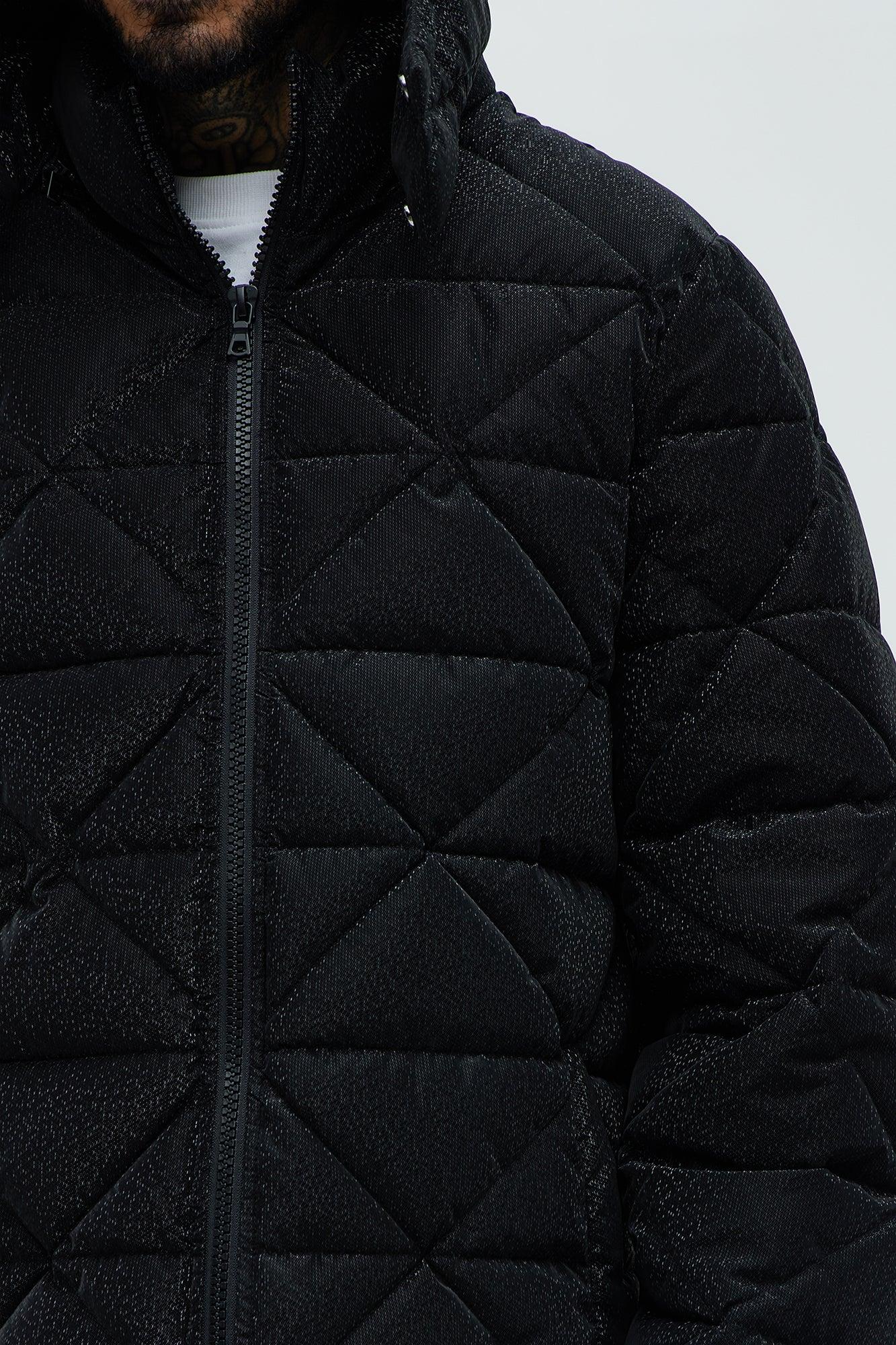 Misael Hooded Puffer - Black Product Image