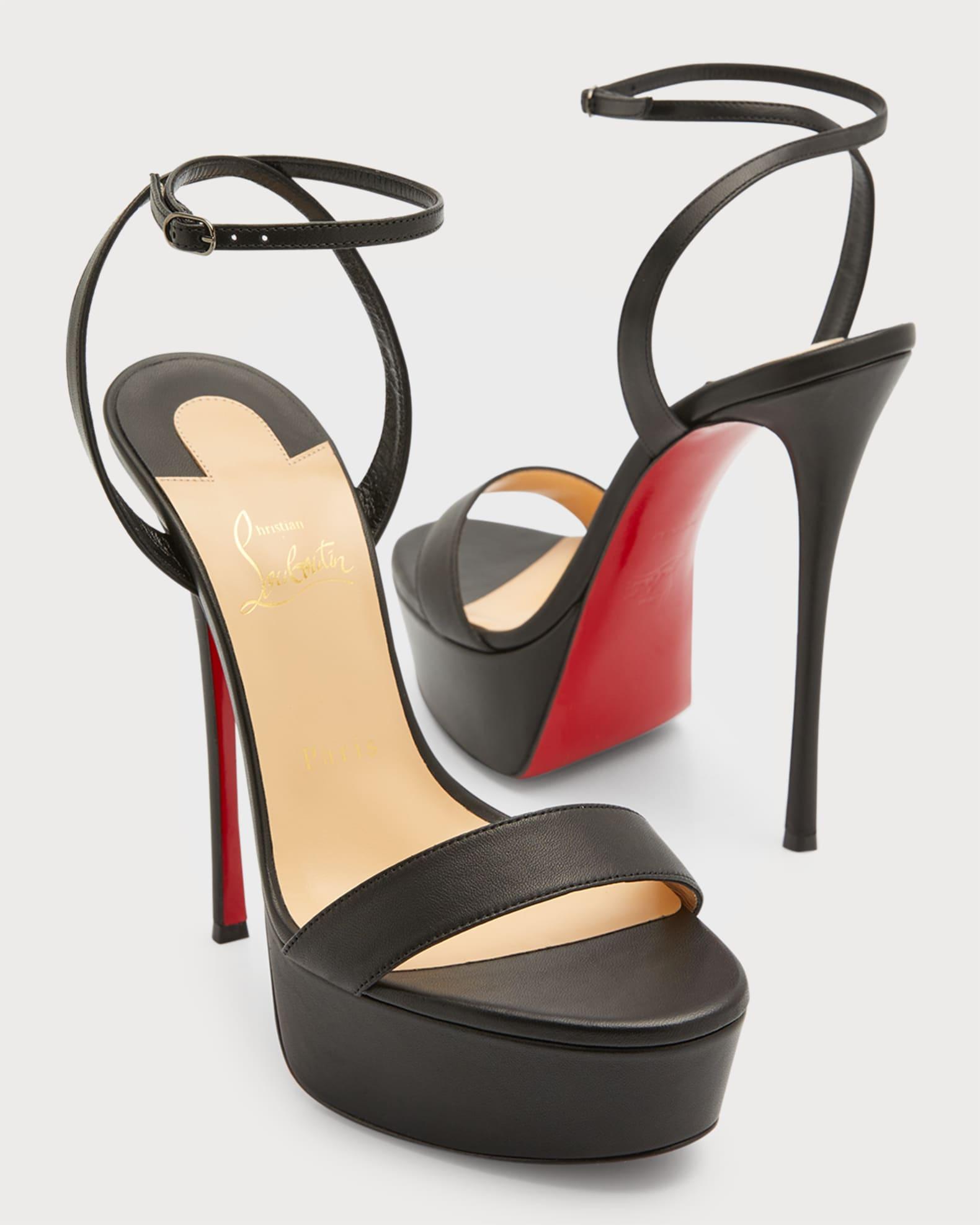 Loubi Queen Red Sole Platform Sandals Product Image