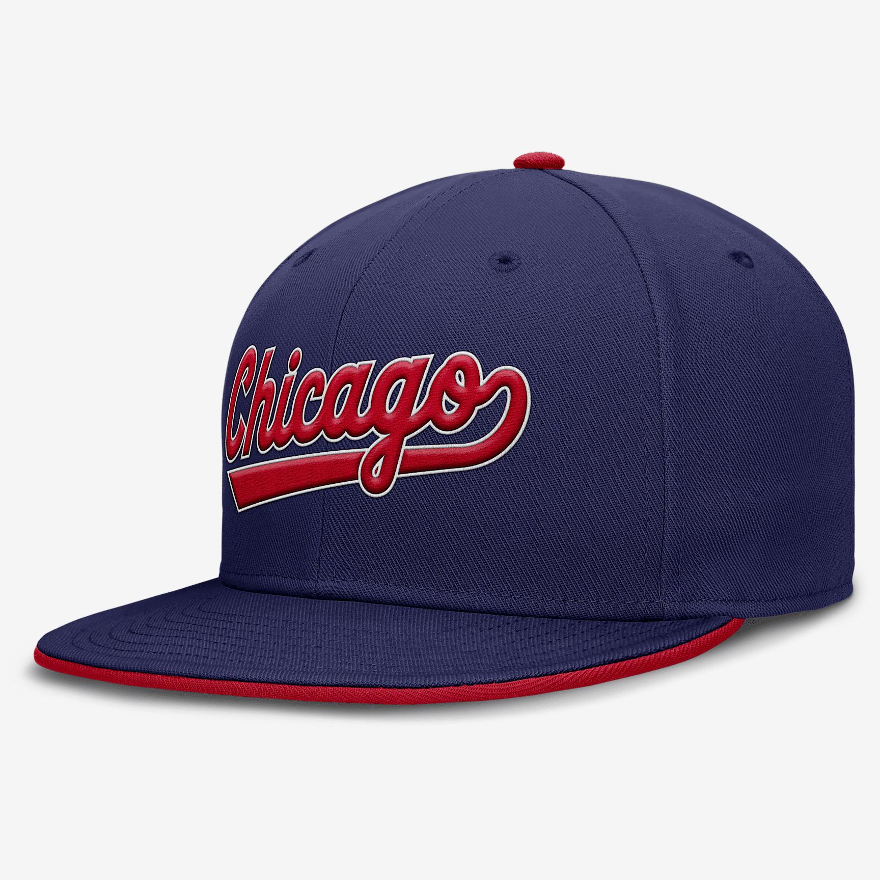 Atlanta Braves True Nike Men's Dri-FIT MLB Fitted Hat Product Image