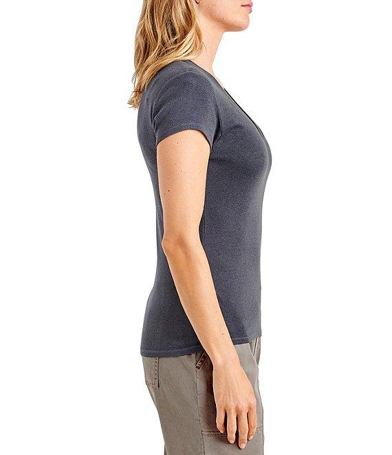 Splendid Faye V-Neck Short Sleeve T-Shirt Product Image