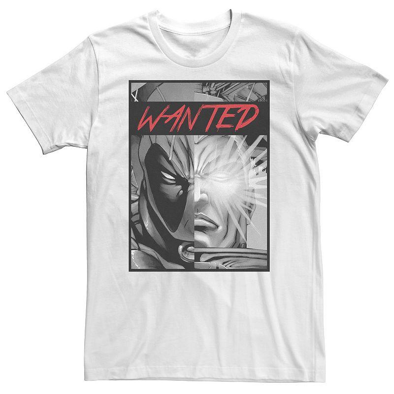 Big & Tall Marvel Deadpool Cable Split Poster Tee, Men's,  Product Image