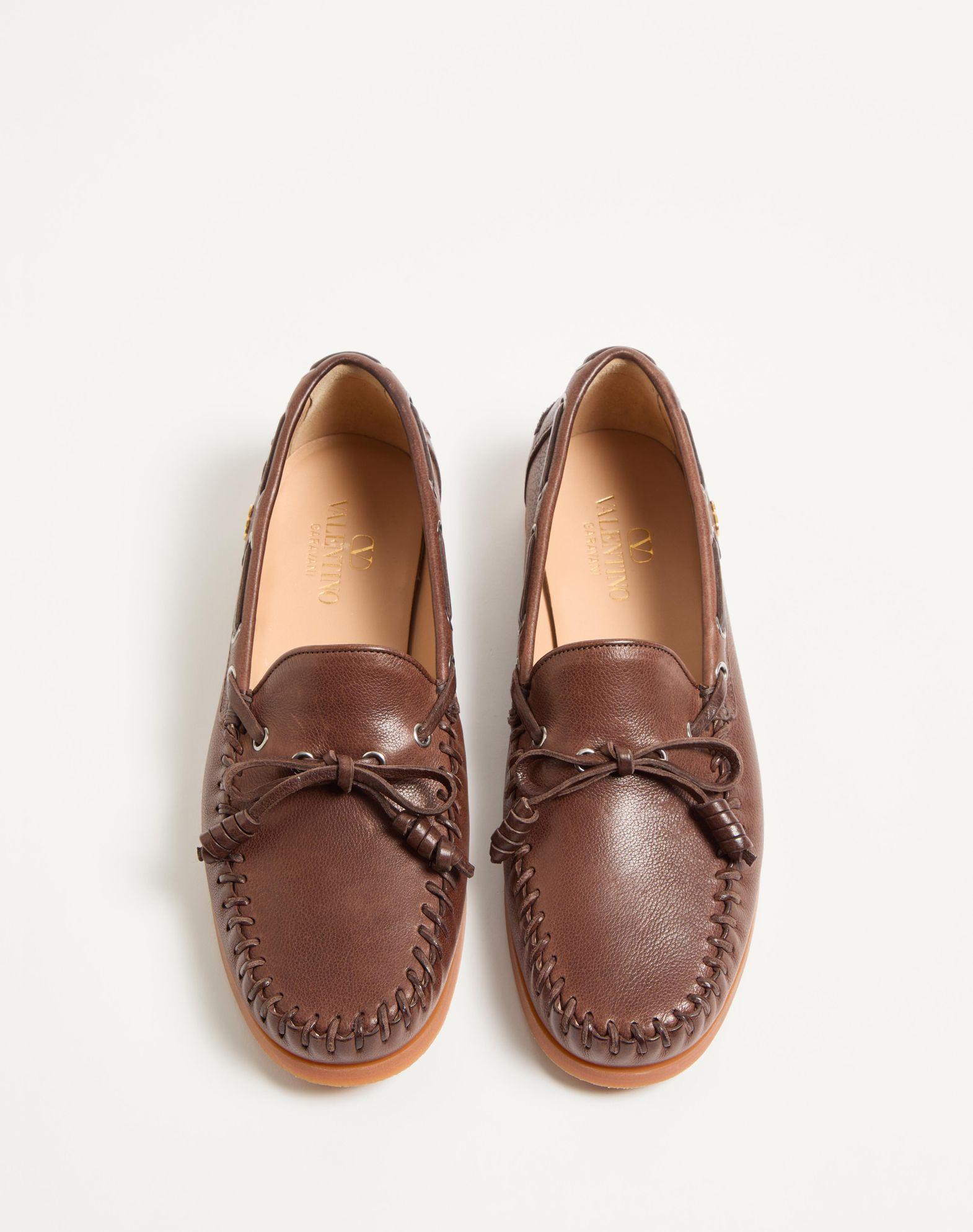 Palm Avenue Buffalo Leather Boat Shoe Product Image