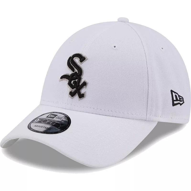 Men's New Era White Chicago White Sox League II 9FORTY Adjustable Hat Product Image