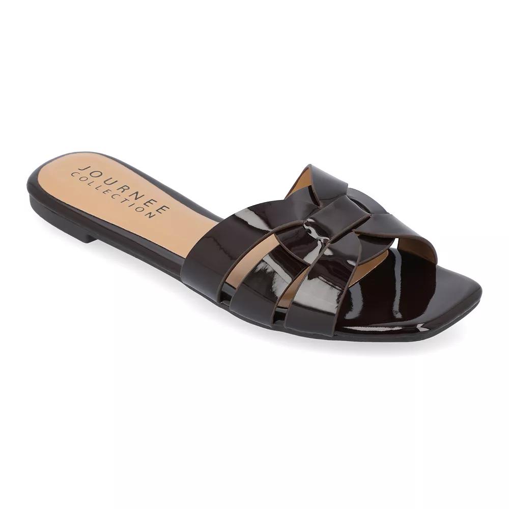 Journee Arrina Women's Square Toe Sandals,  Product Image