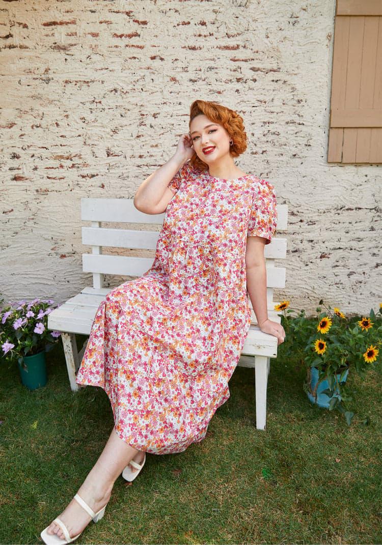 Exuding Ease Midi Dress Product Image