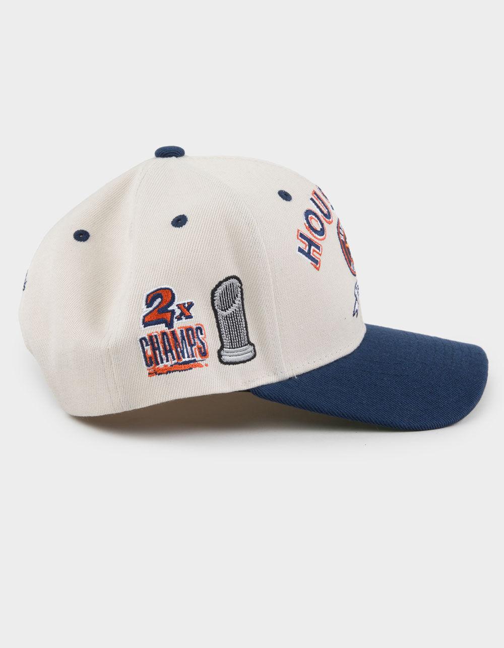 MITCHELL & NESS Houston Astros Snapback Hat - OATMEAL Product Image