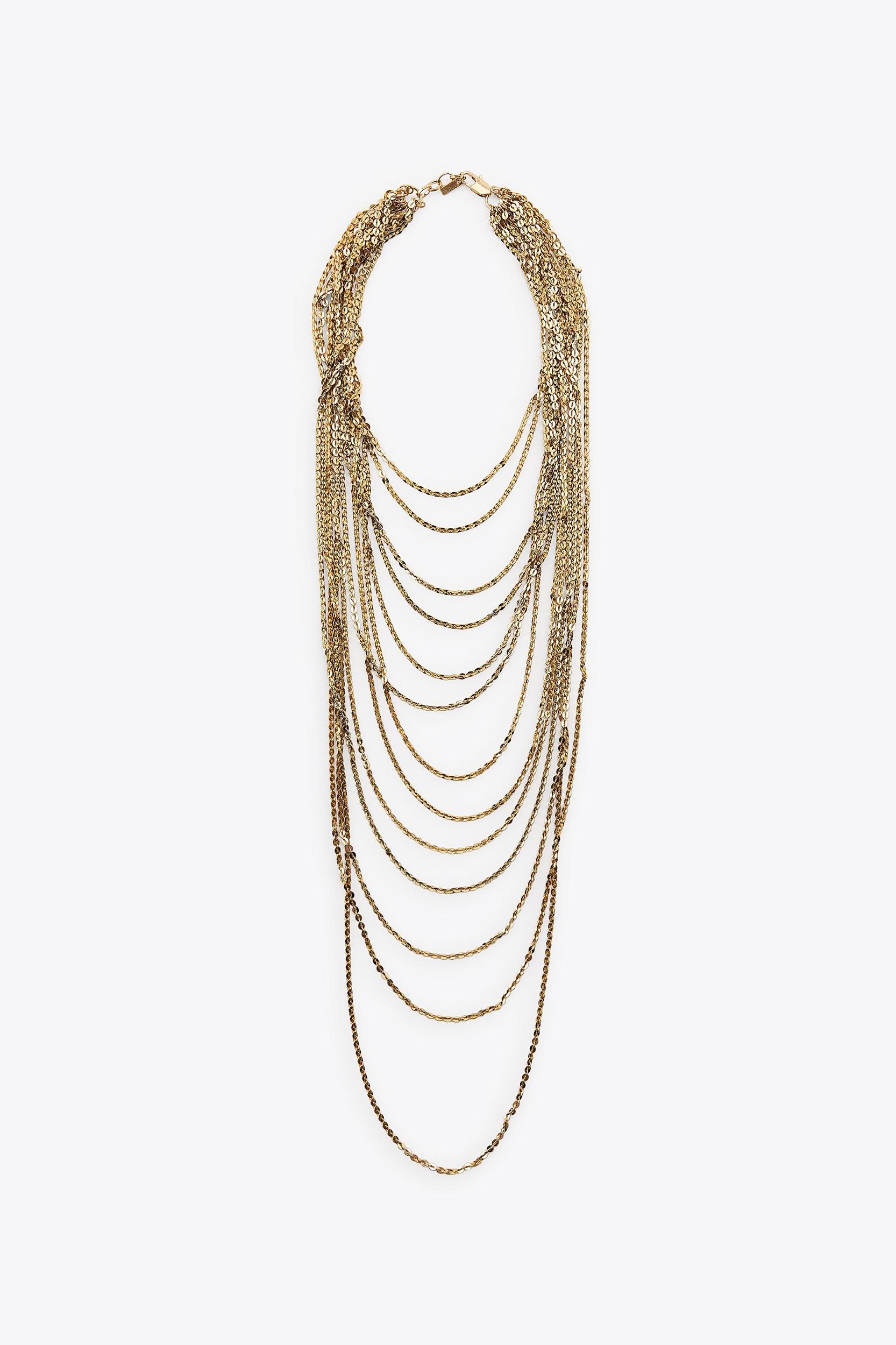MULTICHAIN NECKLACE Product Image