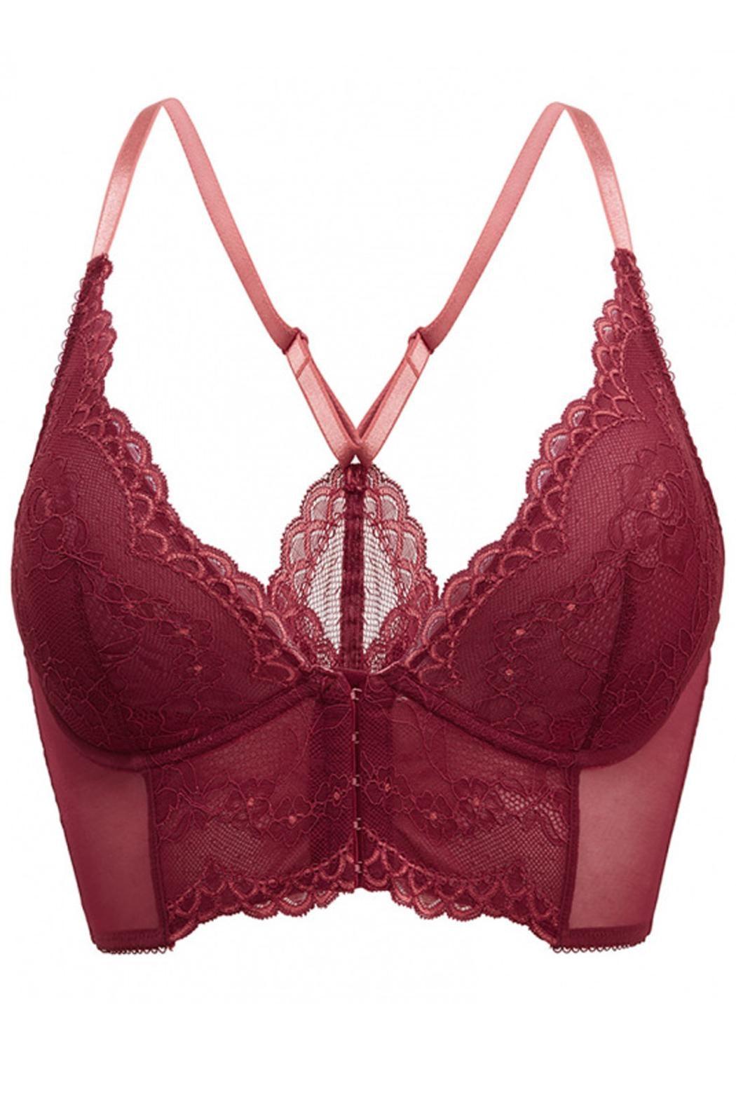 Superboost Lace Deep V Bralette Product Image