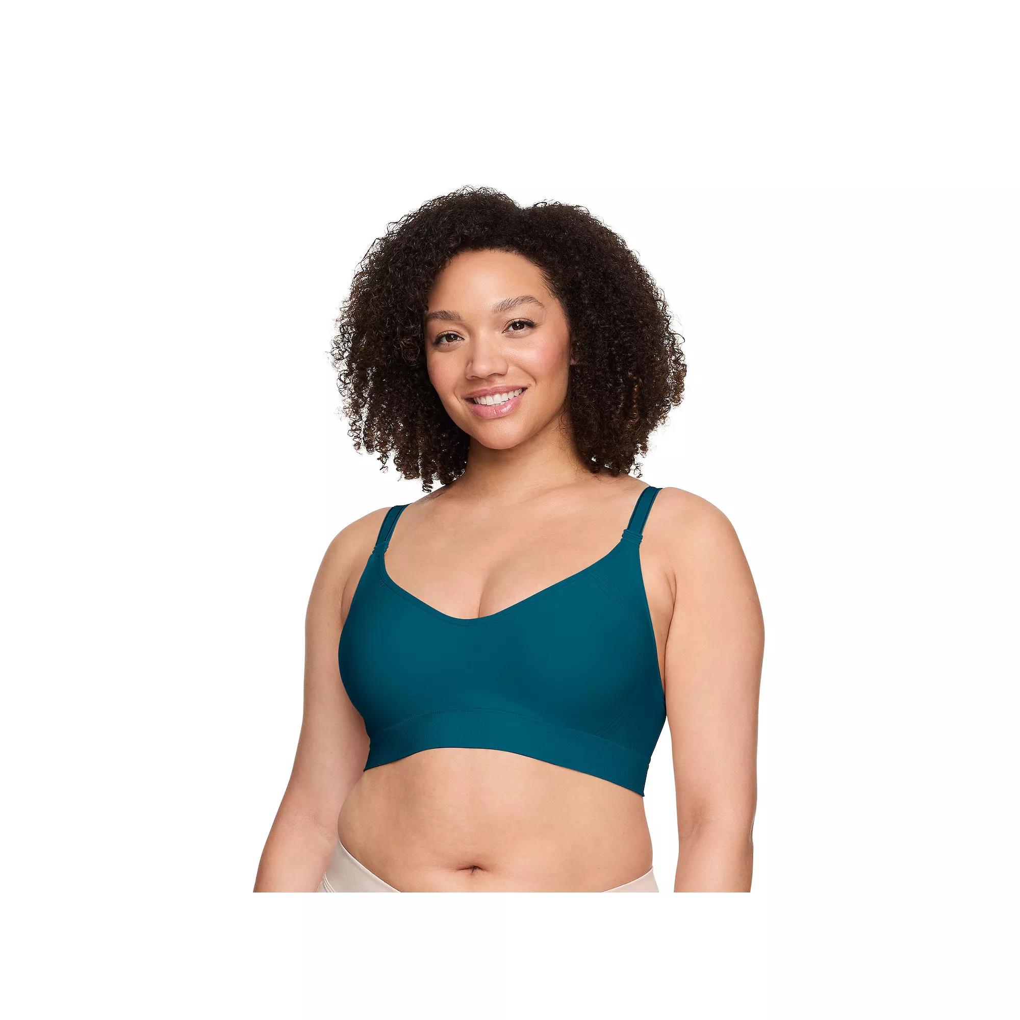 Warners Easy Does It Wireless Lift Convertible Comfort Bra RN0131A, Women's, Size: XXXL, French Blue Product Image
