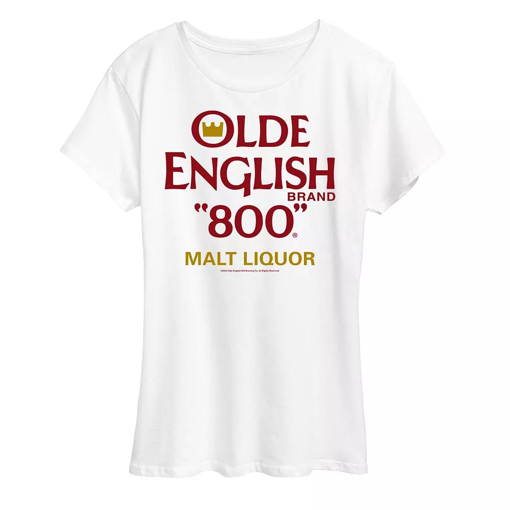 Women's Olde English 800 Malt Graphic Tee,  Product Image