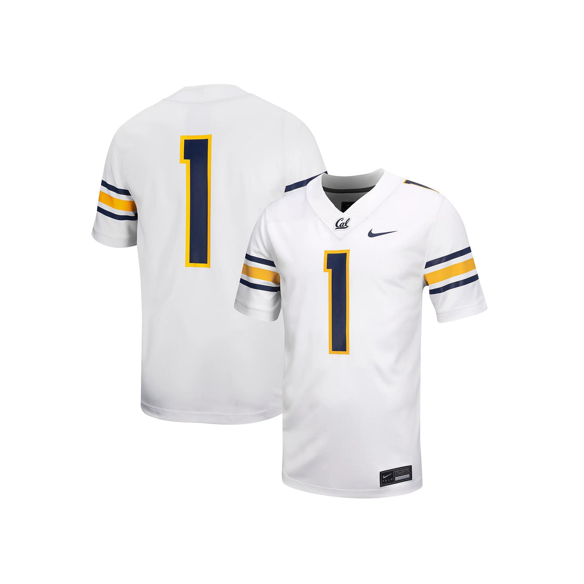 Men's Nike #1 White Cal Bears Untouchable Football Jersey,  Product Image
