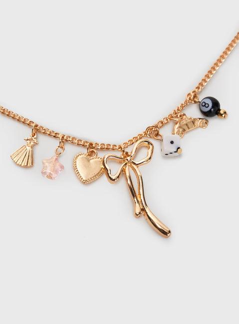 Good Luck Babe Charm Bracelet Multi Product Image