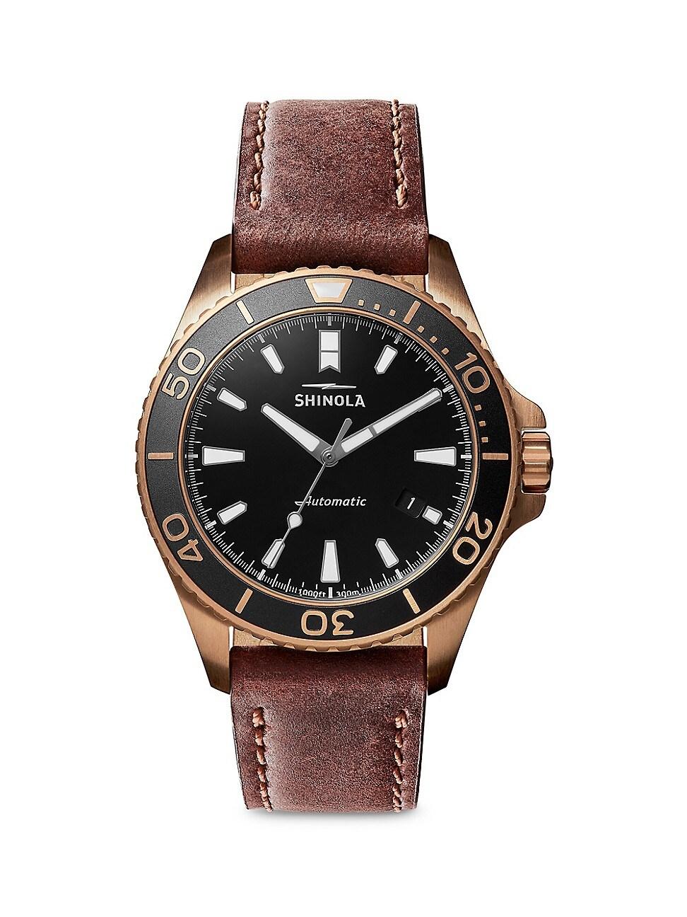 Mens The Shinola Bronze Monster Automatic Watch Product Image