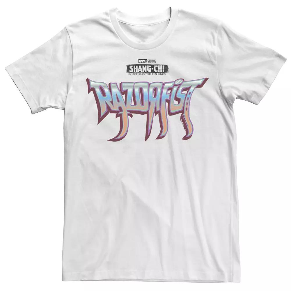 Big & Tall Marvel Shang-Chi Razorfist Logo Tee, Men's,  Product Image