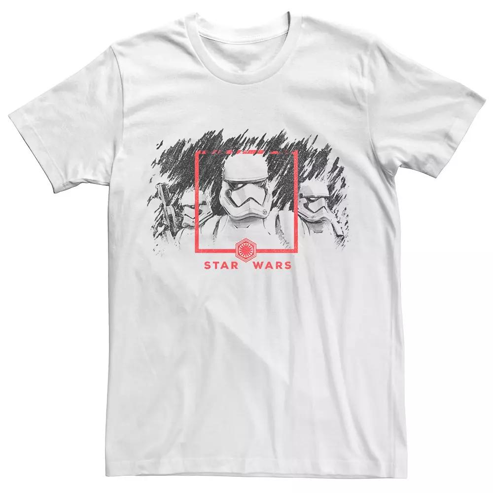 Men's Star Wars The Rise of Skywalker Stormtrooper Smudge Tee,  Product Image