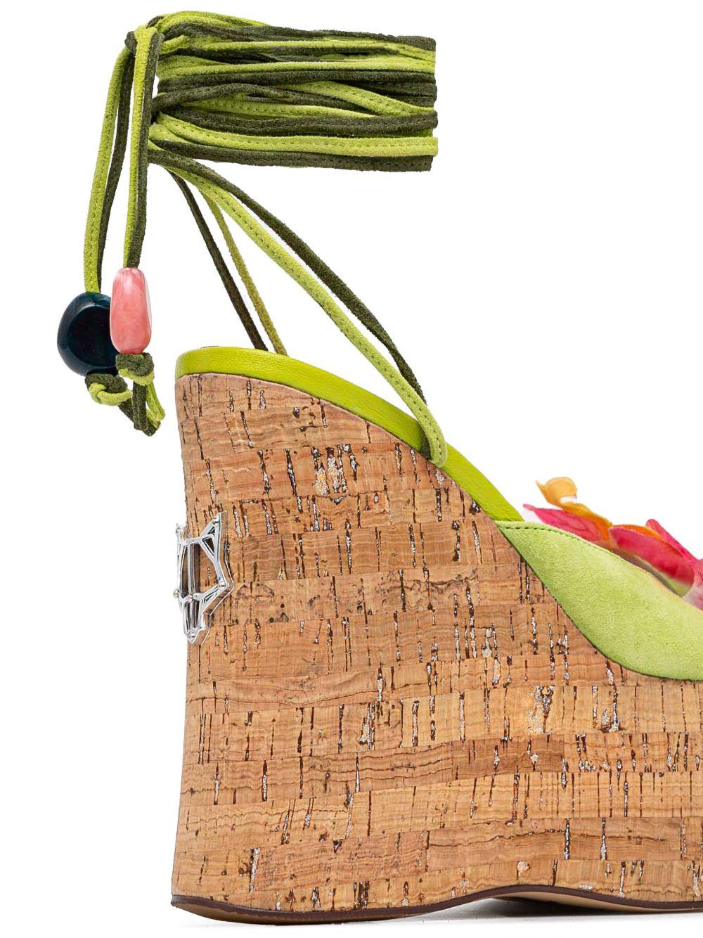 140mm Sunflower suede sandals Product Image