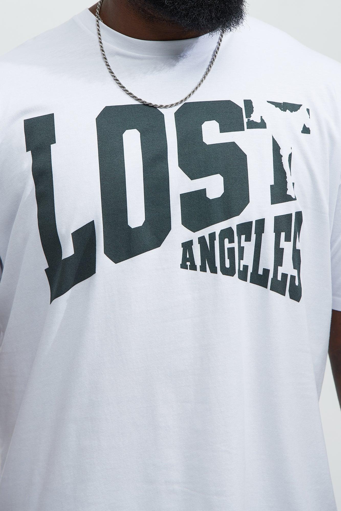 Lost Angeles And Found Grace Short Sleeve Tee - White Product Image