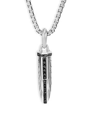 David Yurman Empire Amulet with Pave Black Diamonds Product Image