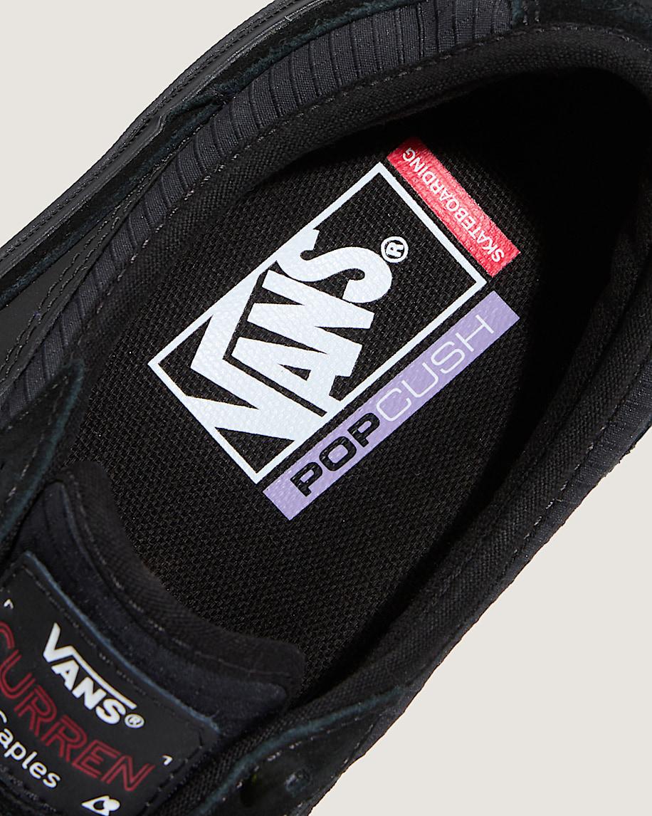 Skate Curren Caples Shoe in Black| Vans US Product Image