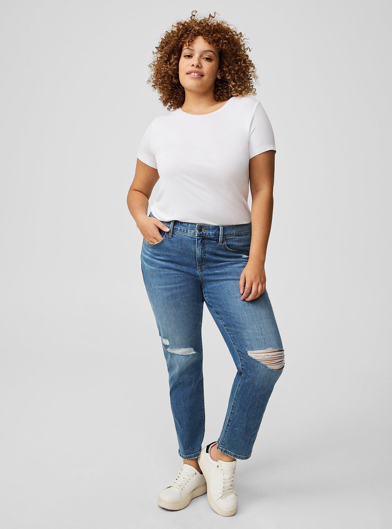 Perfect Boyfriend Mid-Rise Jean Product Image