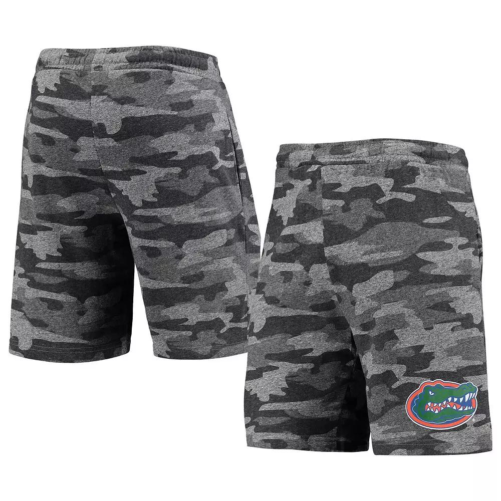 Men's Concepts Sport Charcoal/Gray Florida Gators Camo Backup Terry Jam Lounge Shorts,  Product Image