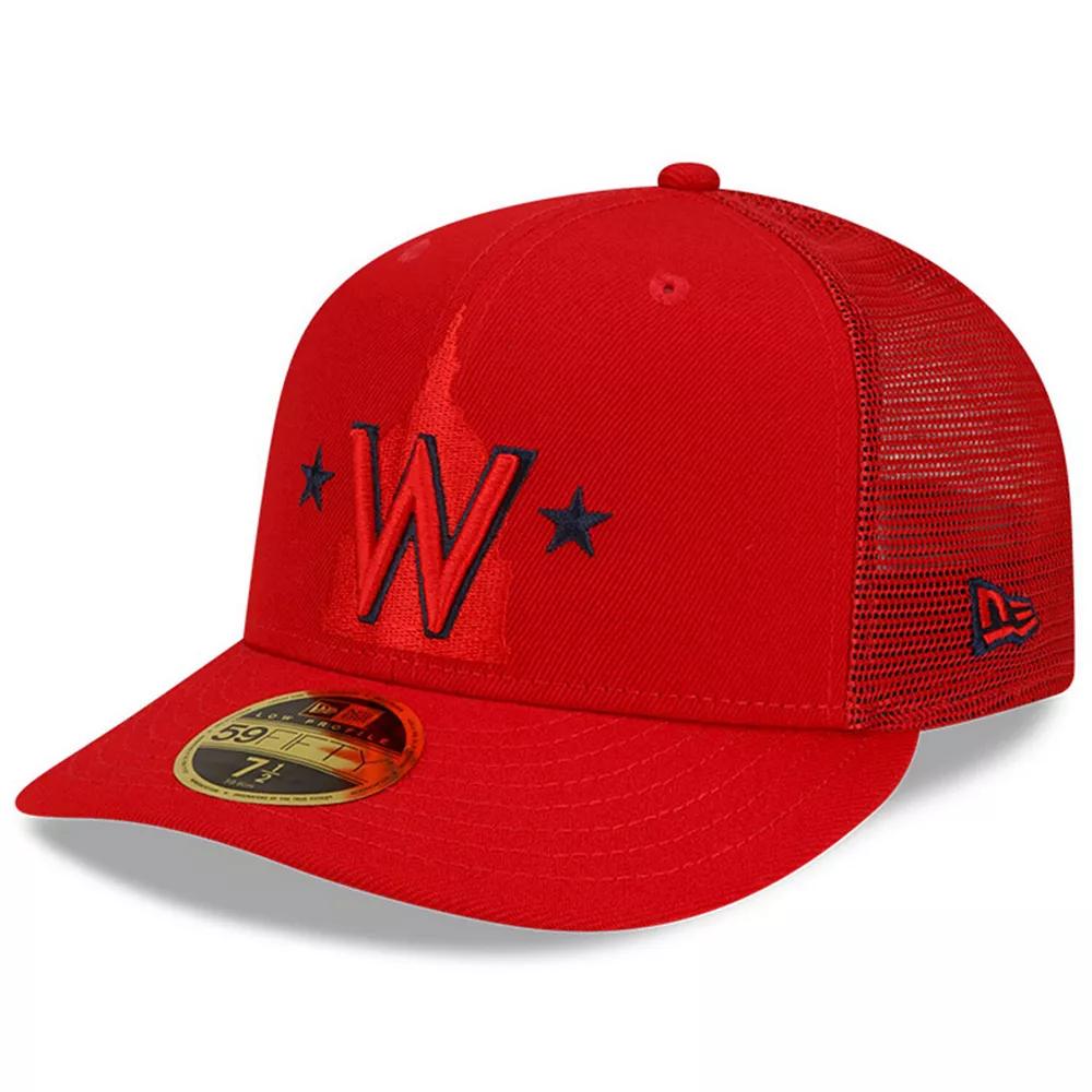 Men's New Era Red Washington Nationals 2022 Batting Practice Low Profile 59FIFTY Fitted Hat,  Product Image