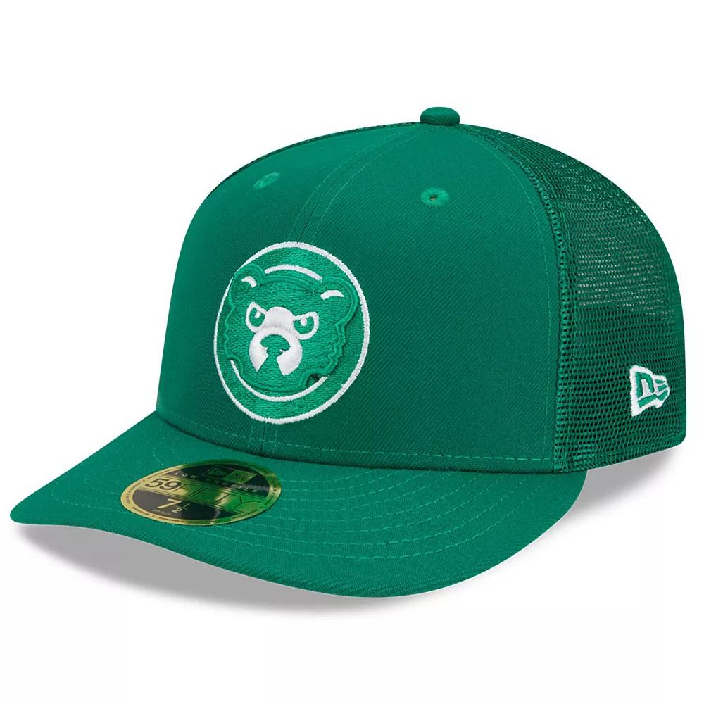 Men's New Era Green Chicago Cubs 2022 St. Patrick's Day On-Field Low Profile 59FIFTY Fitted Hat,  Product Image