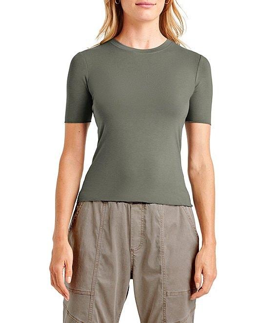 Splendid Bamboo Crew Neck Short Sleeve Tee Product Image