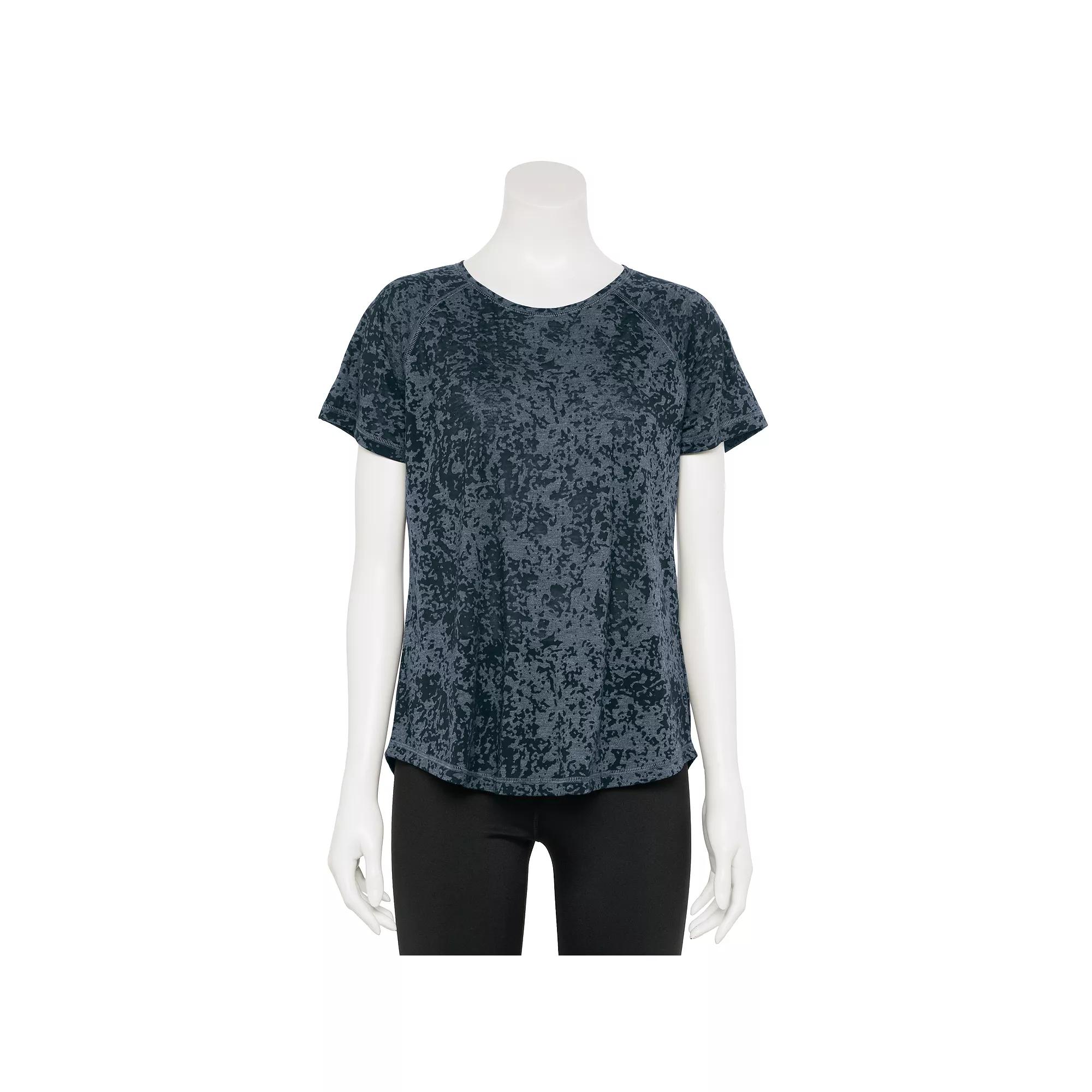 Petite Tek Gear® Essential Core Raglan Tee, Women's,  Product Image