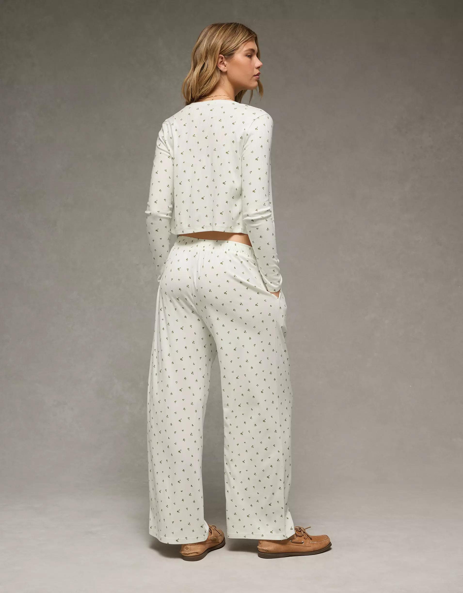 AE Pointelle 3-Piece PJ Set Product Image