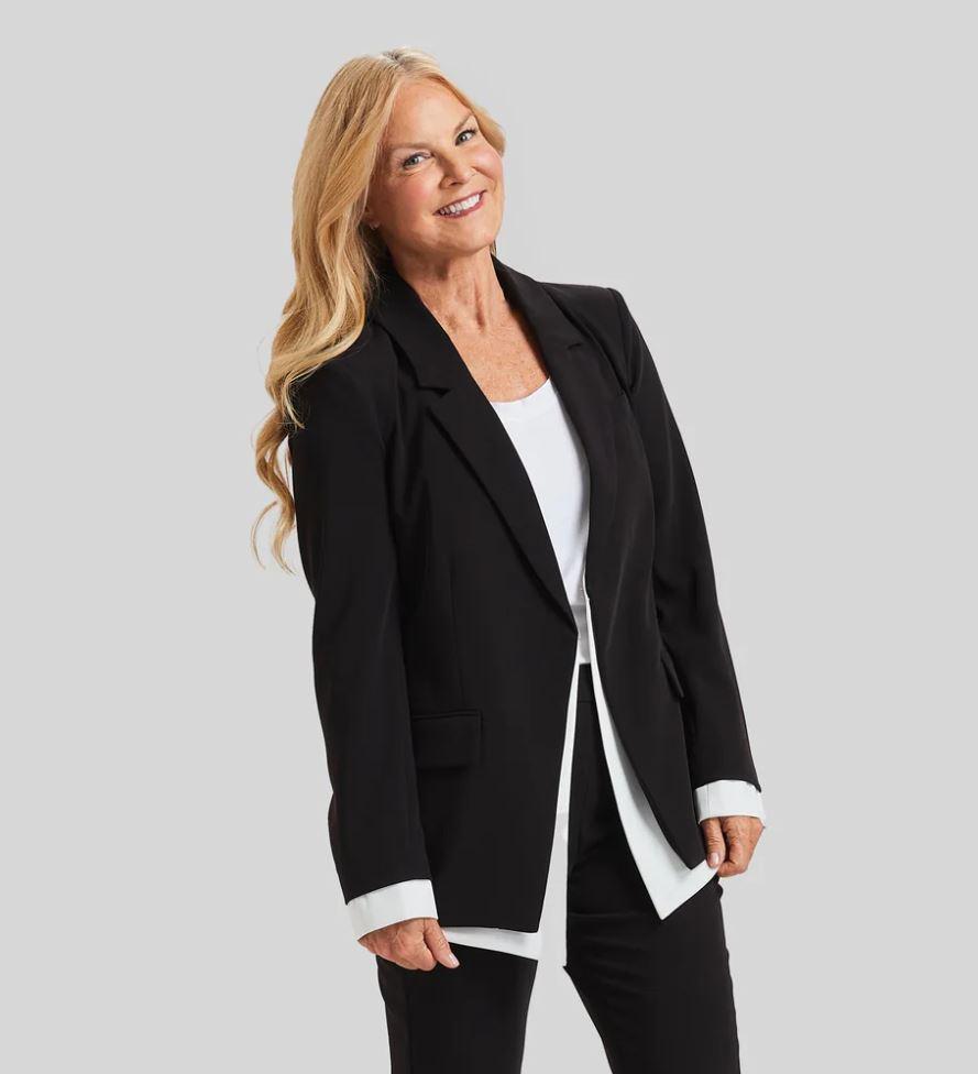 Peace of Cloth Hannah Shirt Tail Jacket Product Image